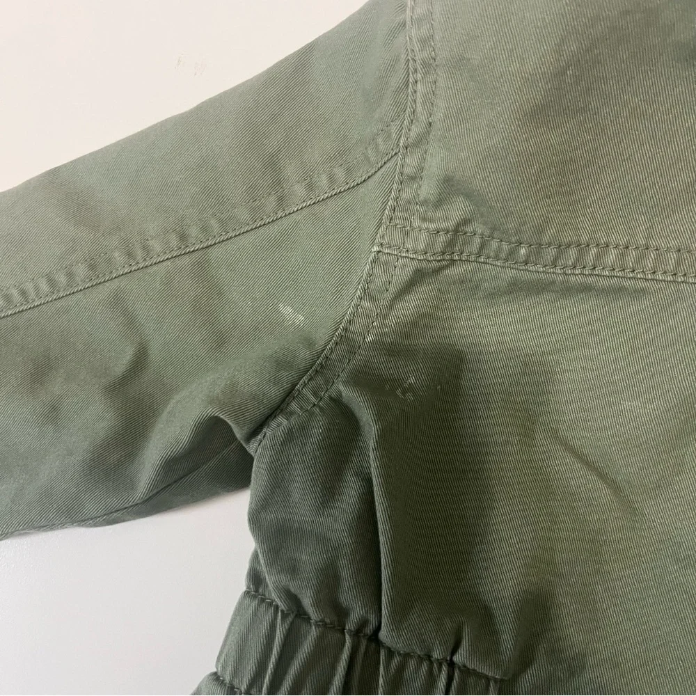 Simple Joys by Carter's | Toddler Girl Olive Twill Utility Jacket
